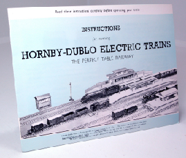 Hornby Dublo Replica Pre Nat 3 Rail Instructions